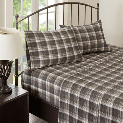 Woolrich 100% Cotton Printed Flannel Sheet Set - Quahog Bay Bedding