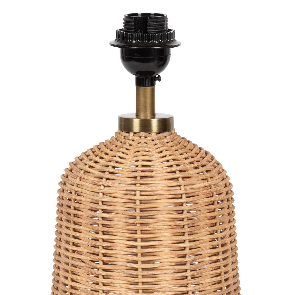 Wylla Rattan Table Lamp | Coastal Lamps & Lighting - Quahog Bay Bedding