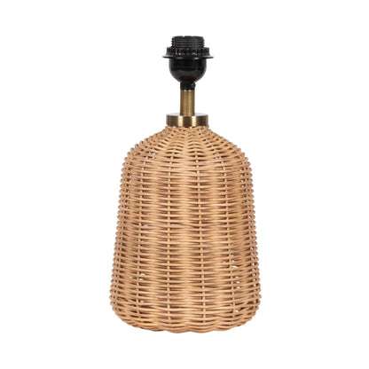 Wylla Rattan Table Lamp | Coastal Lamps & Lighting - Quahog Bay Bedding