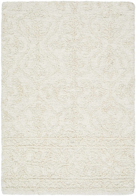 Yadid Cream Wool Area Rug - Quahog Bay Bedding