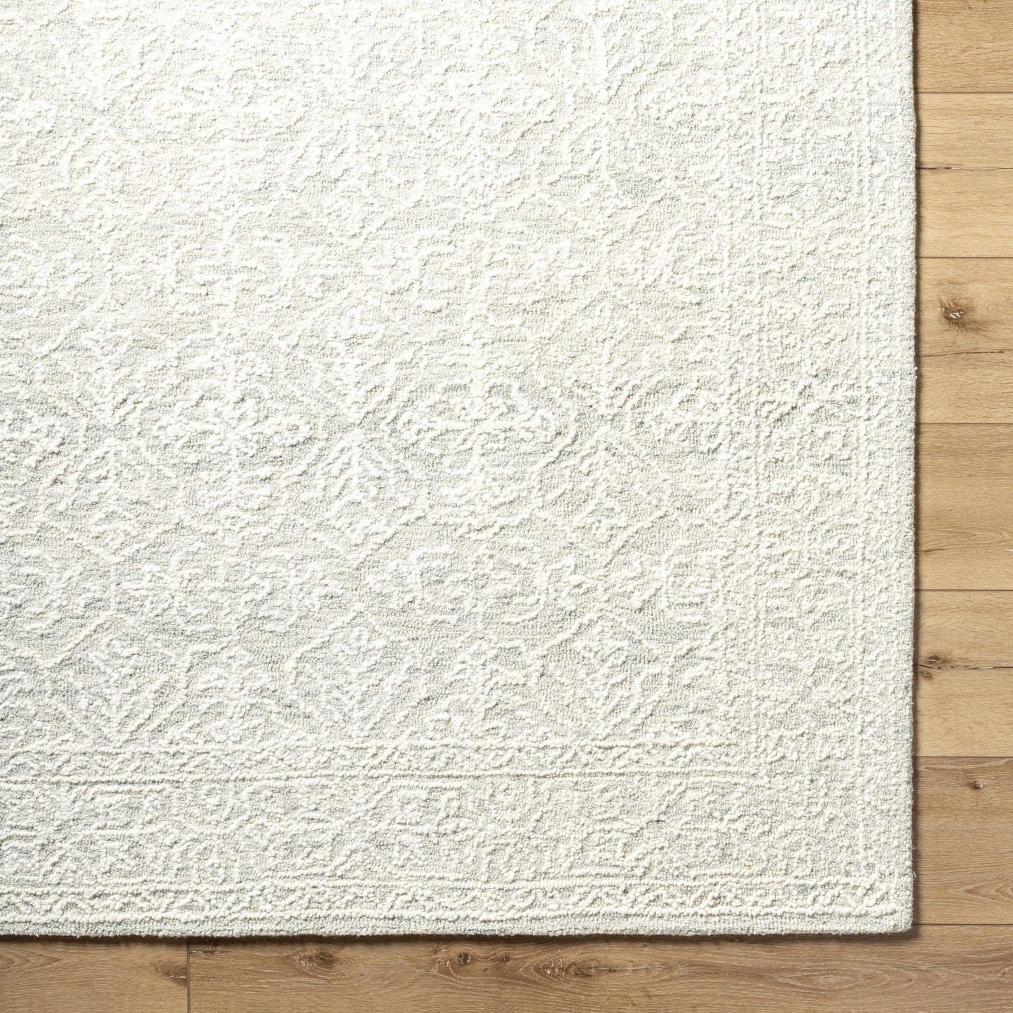 Yadid Sage Wool Area Rug - Quahog Bay Bedding