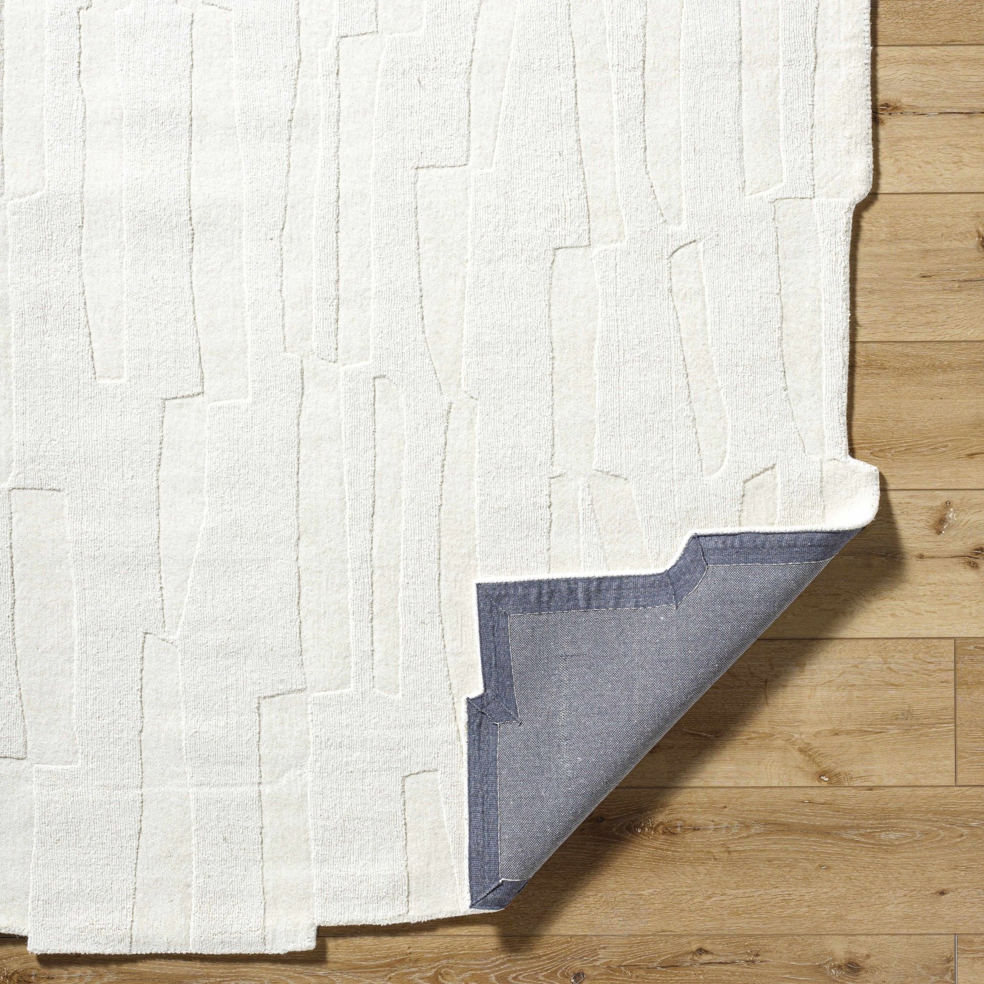 Yonah White Abstract Area Rug - Quahog Bay Bedding