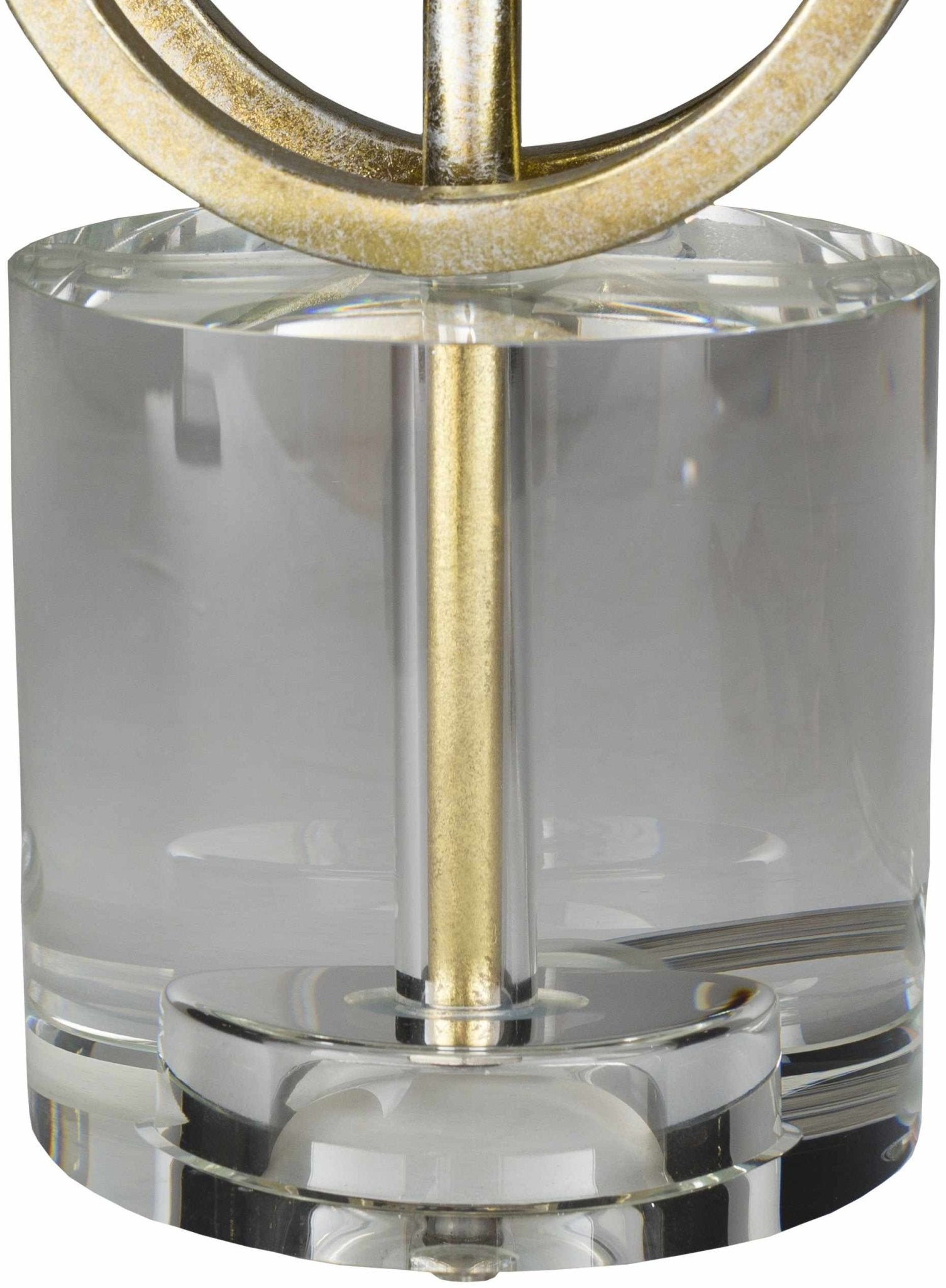 Zell Gold Crystal Table Lamp - Quahog Bay Bedding