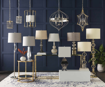 Zell Gold Crystal Table Lamp - Quahog Bay Bedding