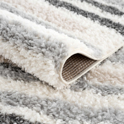 Zoya Irregular Striped Area Rug - Quahog Bay Bedding