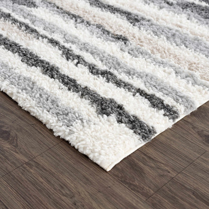 Zoya Irregular Striped Area Rug - Quahog Bay Bedding