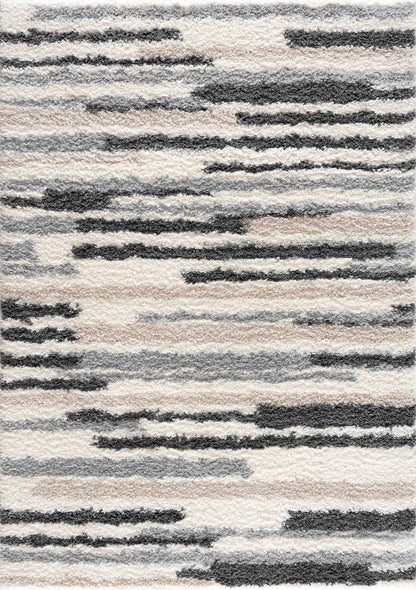 Zoya Irregular Striped Area Rug - Quahog Bay Bedding