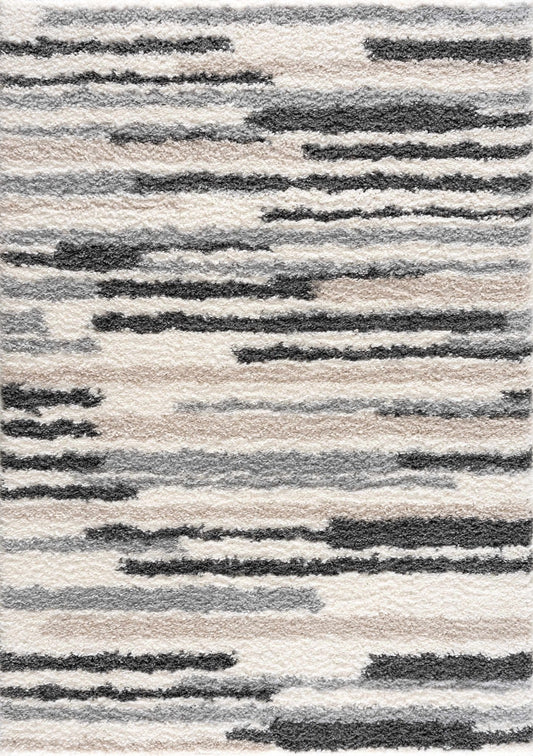 Zoya Irregular Striped Area Rug - Quahog Bay Bedding