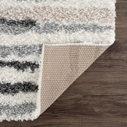 Zoya Irregular Striped Area Rug - Quahog Bay Bedding