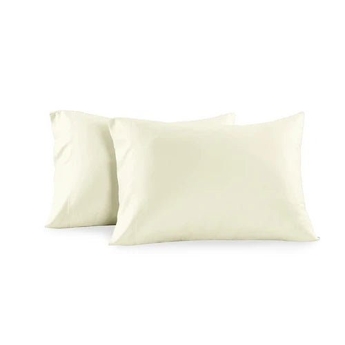 Pillowcases - 600TC 100% Cotton 2PC- Matches Our CinchFit Sheet Sets - QuahogBay